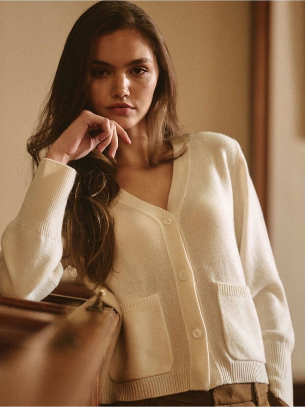 Nonchi The Olivia Cashmere Cardigan